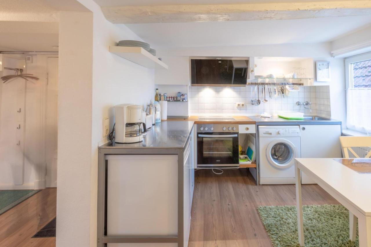 Apartmenthaus Toenning Kleine Kajuete Eksteriør billede